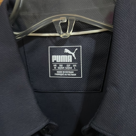 Pre-Owned Puma Men Golf Shirt, size medium, grey in great condition. - Picture 4 of 4